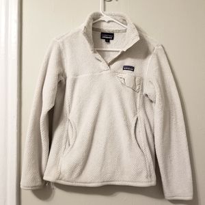 White Patagonia Sweatshirt